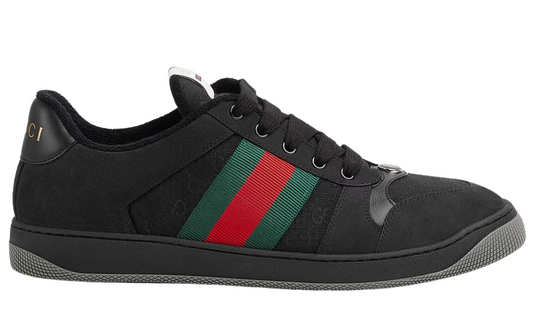 Gucci Gg Screener trainer 'Black Gg Canvas'
