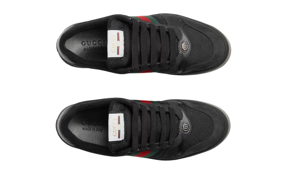 Gucci Gg Screener trainer 'Black Gg Canvas'