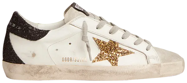 Golden Goose Super Star Leather Sneakers Gold