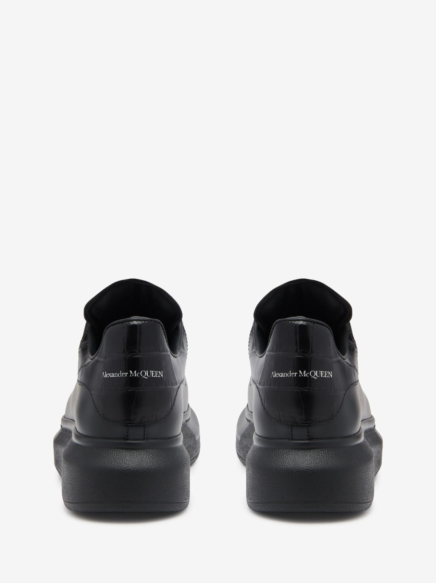 Sneaker Oversize in nero Coccodrillo