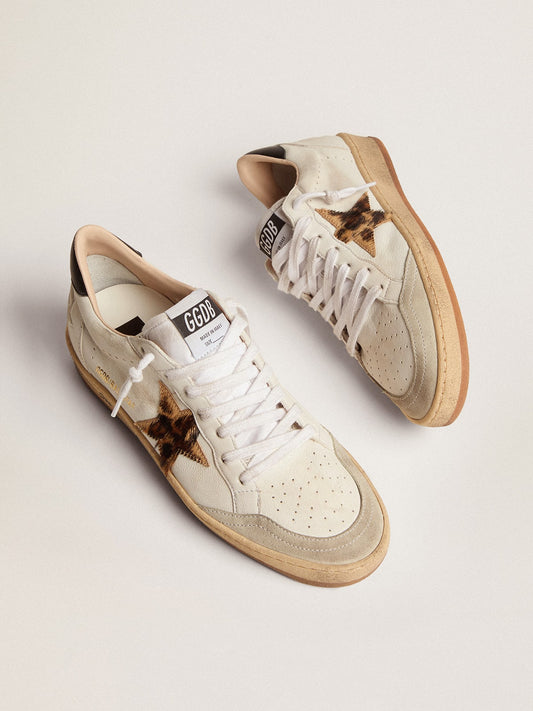 Golden Goose Ball Star Leather Sneakers