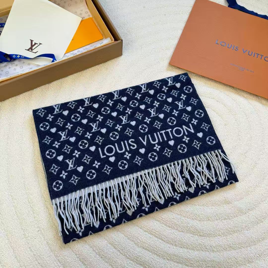 LV SCIARPA BLUE
