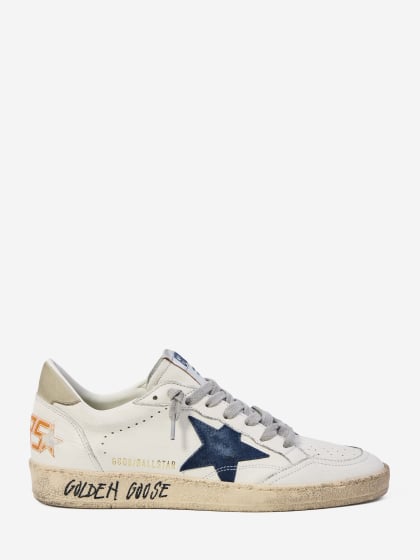 Golden Goose Ball Star Leather Sneakers